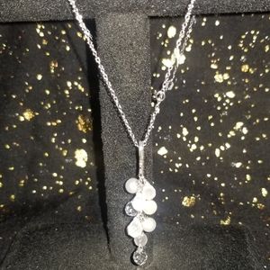 NWT Genuine White Quartz and White Freshwater Pear